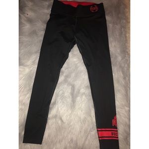 Victoria Secret PINK Ohio State Buckeye leggings